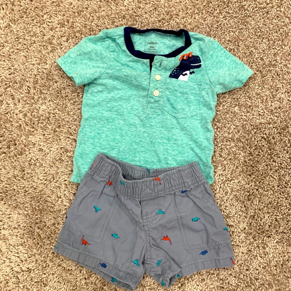 Baby boy matching set.